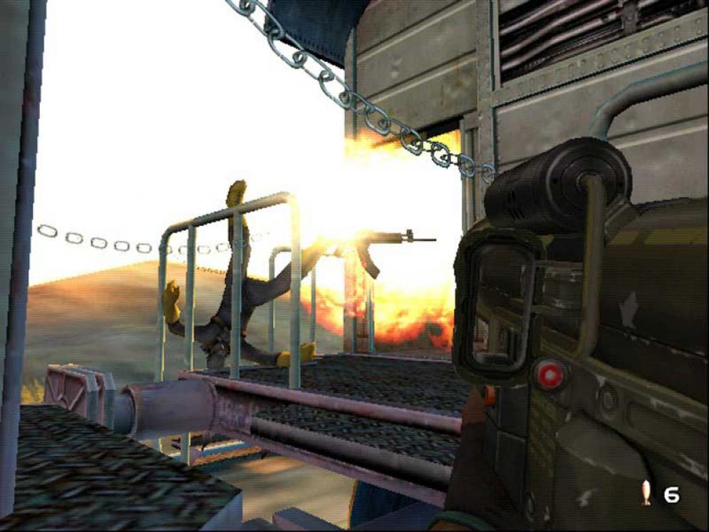 Screenshot ze hry Timesplitters: Future Perfect - Recenze-her.cz
