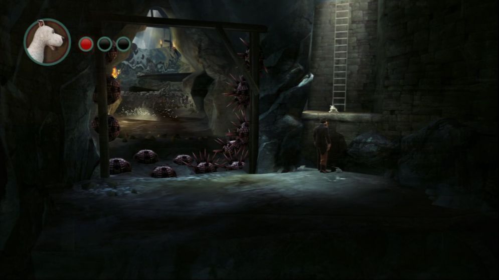 Screenshot ze hry Tintinova dobrodrustv: Hra - Recenze-her.cz