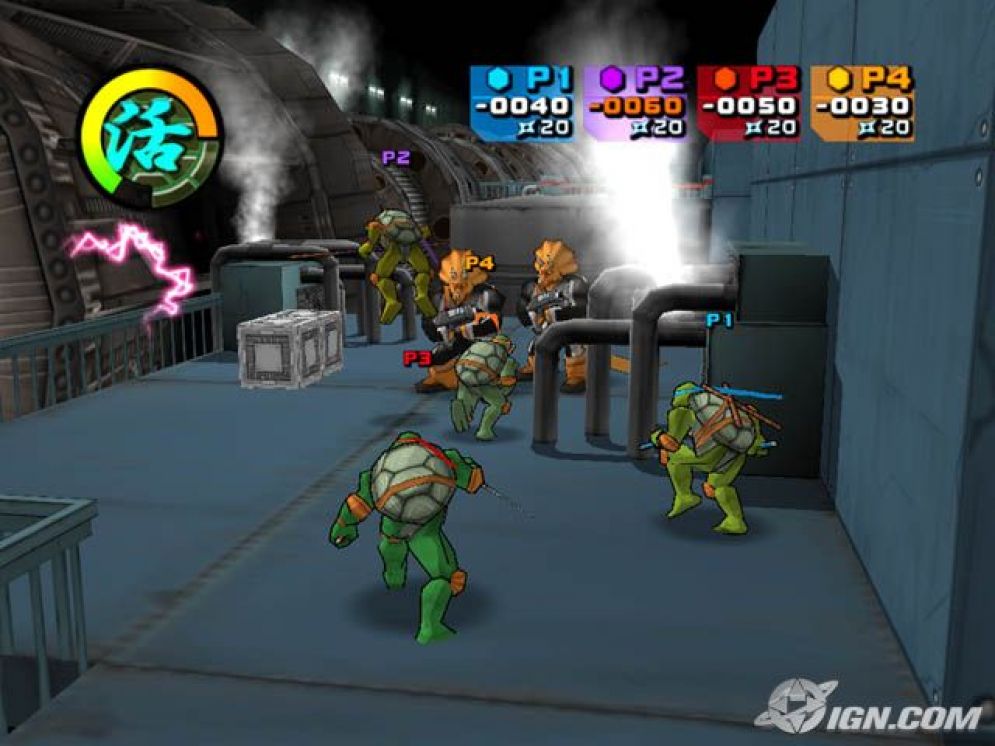 Screenshot ze hry TMNT2 : Battle Nexus - Recenze-her.cz