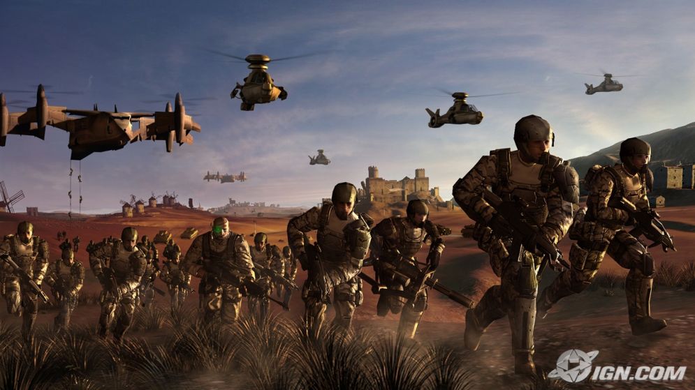 Screenshot ze hry Tom Clancy´s EndWar - Recenze-her.cz