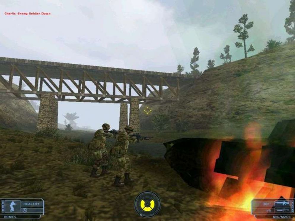 Screenshot ze hry Tom Clancys Ghost Recon - Recenze-her.cz