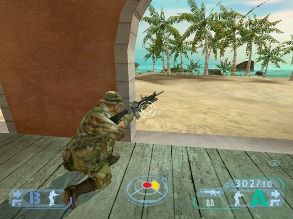 Screenshot ze hry Tom Clancys Ghost Recon: Jungle Storm - Recenze-her.cz