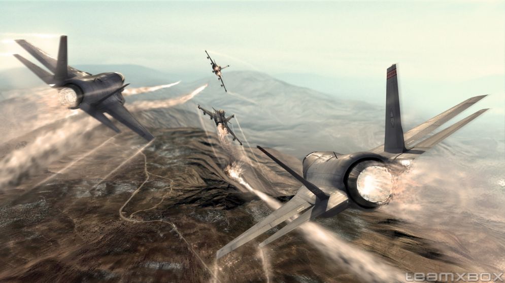 Screenshot ze hry Tom Clancys H.A.W.X. - Recenze-her.cz