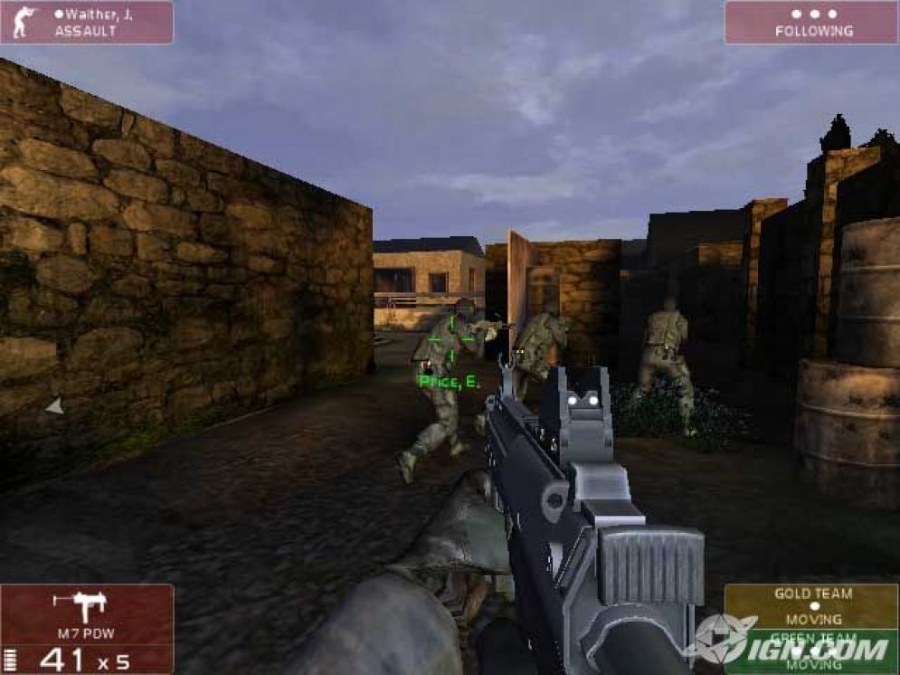 Screenshot ze hry Tom Clancys Rainbow Six 3: Iron Wrath - Recenze-her.cz