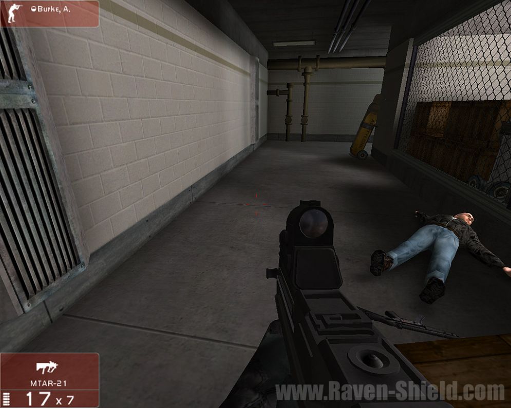 Screenshot ze hry Tom Clancys Rainbow Six 3: Raven Shield - Recenze-her.cz