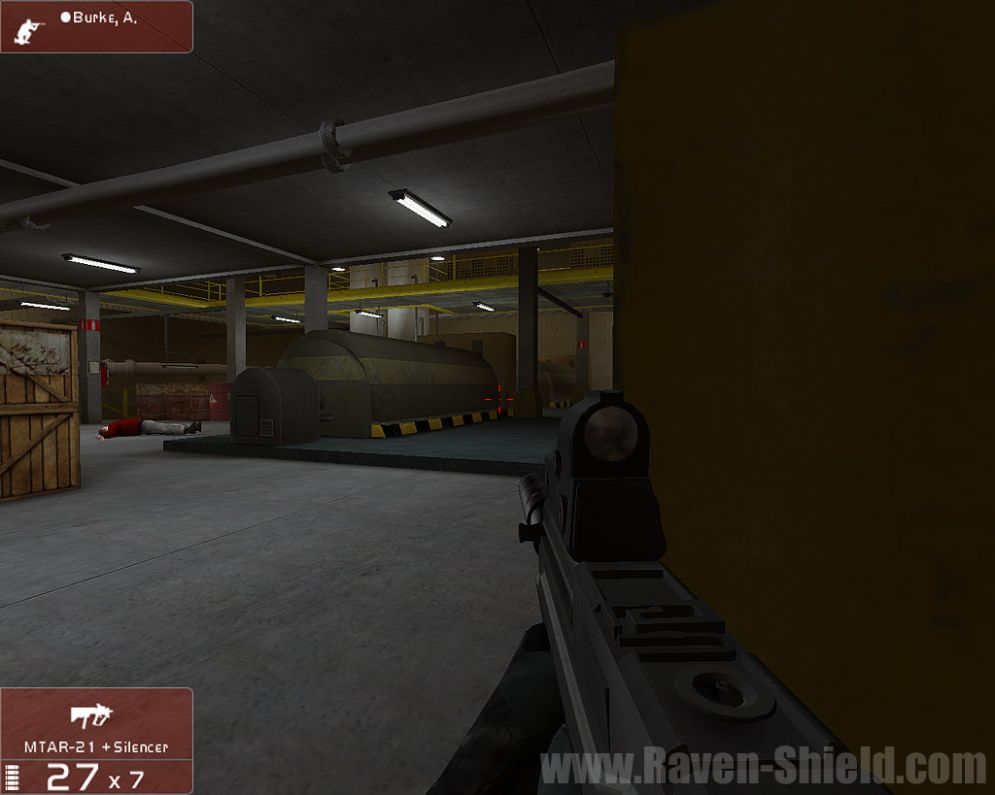 Screenshot ze hry Tom Clancys Rainbow Six 3: Raven Shield - Recenze-her.cz