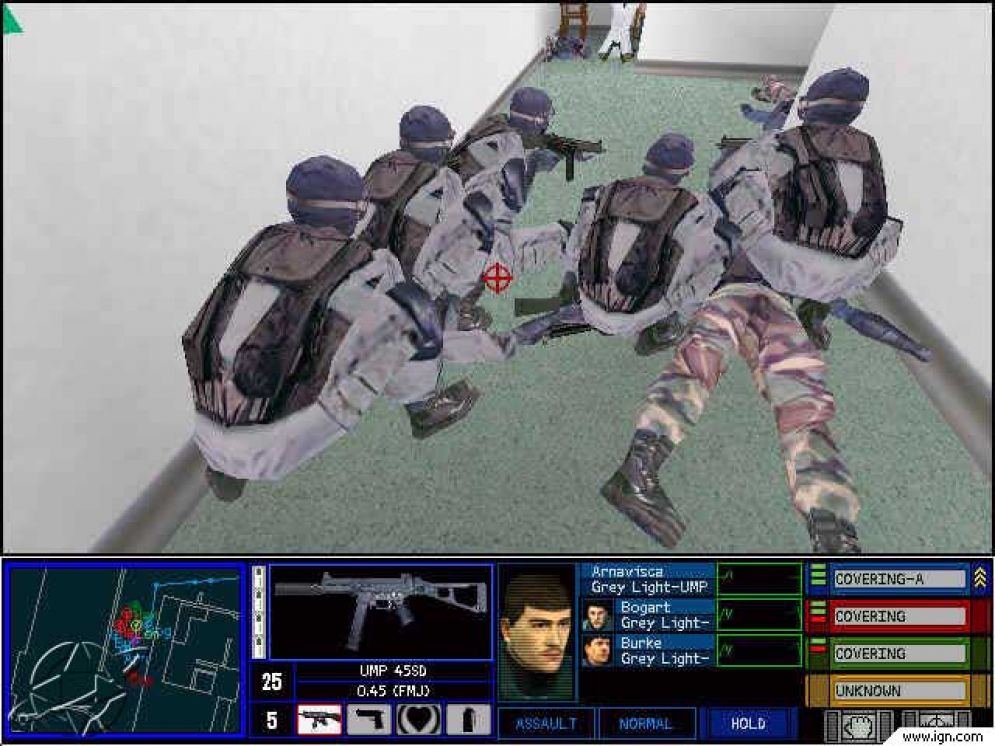 Screenshot ze hry Tom Clancys Rainbow Six: Covert Ops Essentials - Recenze-her.cz