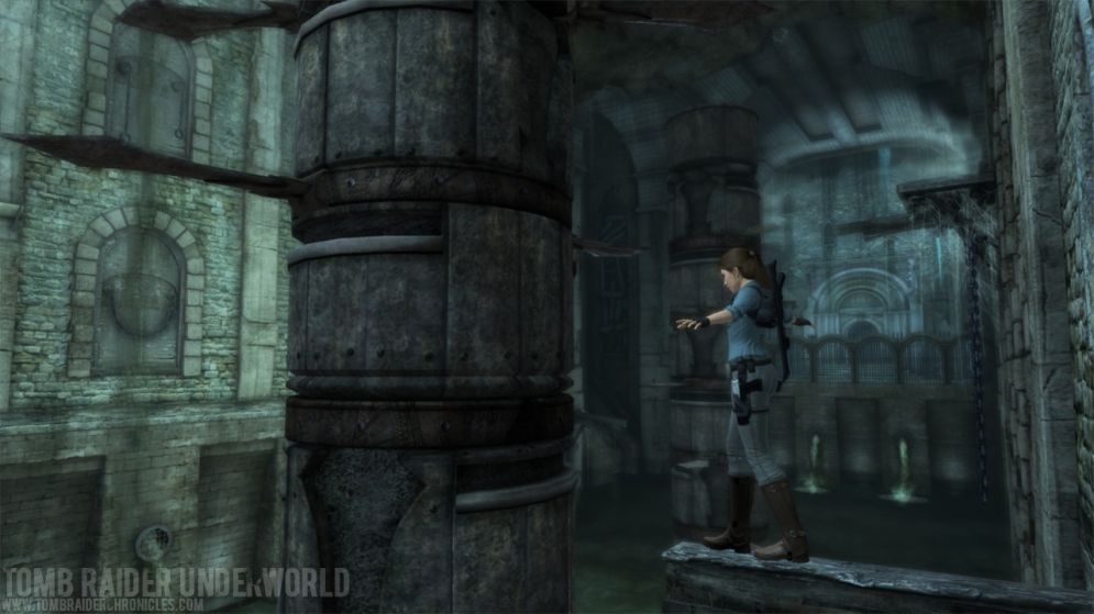 Screenshot ze hry Tomb Raider Underworld: Beneath the Ashes - Recenze-her.cz