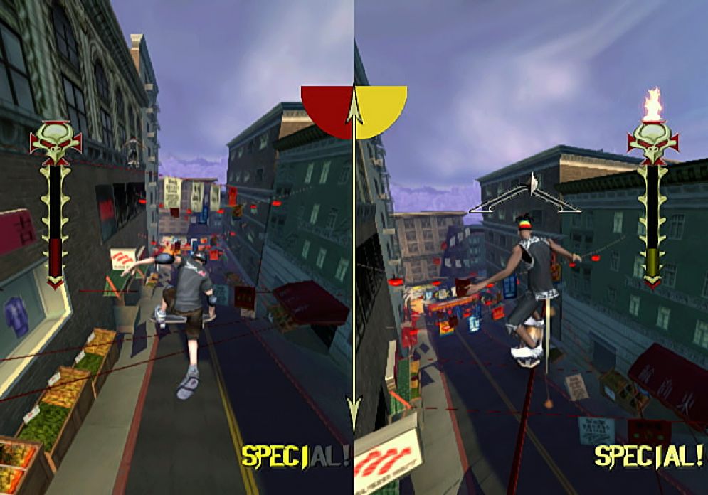 Screenshot ze hry Tony Hawk's Downhill Jam - Recenze-her.cz