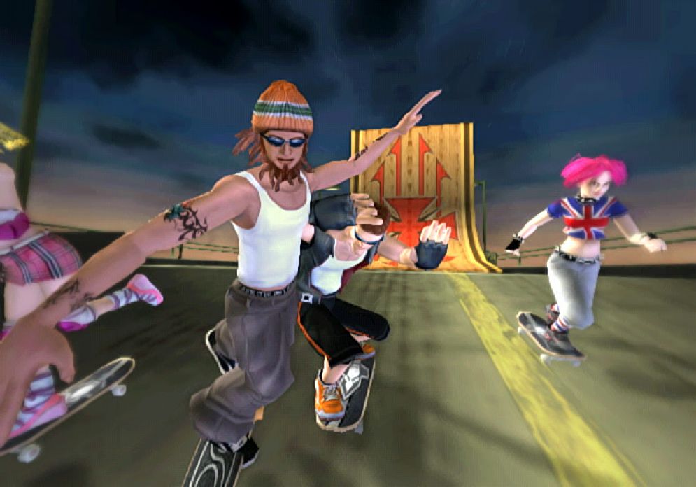 Screenshot ze hry Tony Hawk's Downhill Jam - Recenze-her.cz