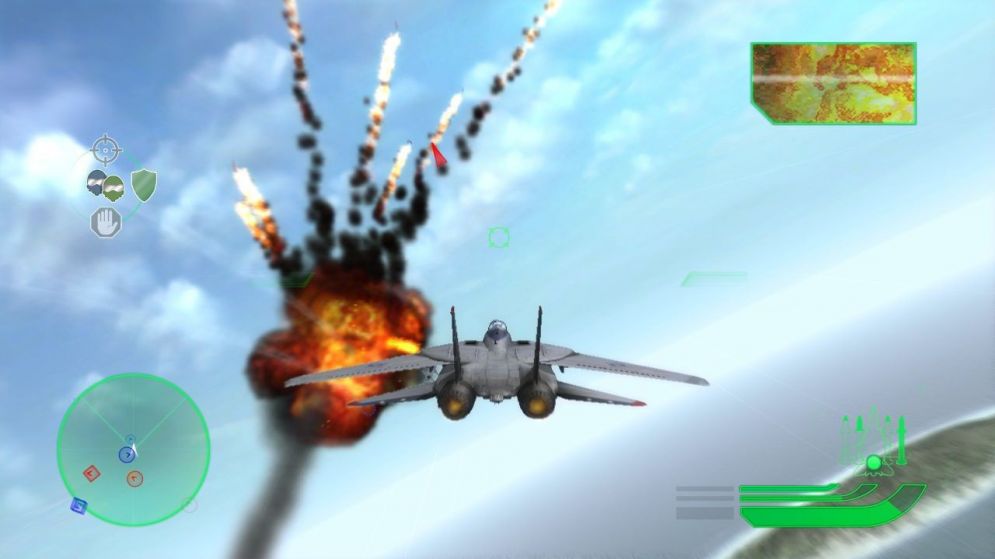 Screenshot ze hry Top Gun - Recenze-her.cz