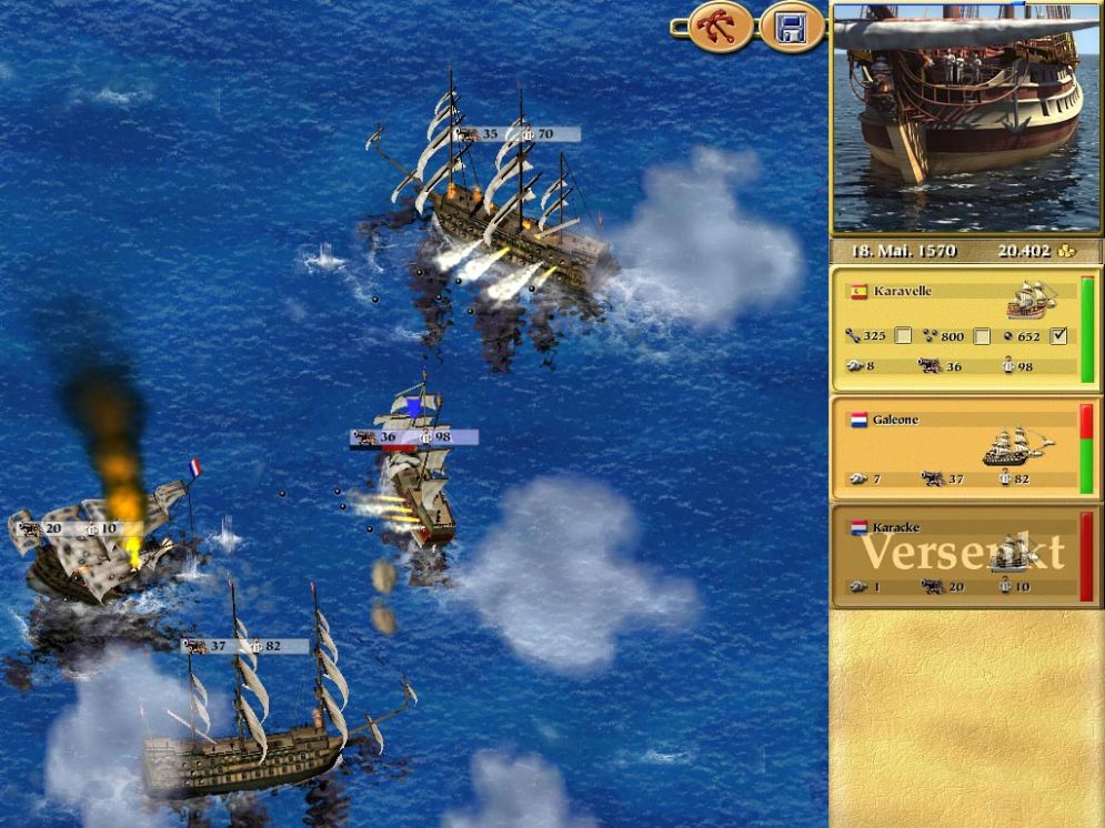 Screenshot ze hry Tortuga: Pirates of the New World - Recenze-her.cz