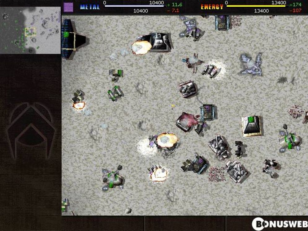 Screenshot ze hry Total Annihilation - Recenze-her.cz
