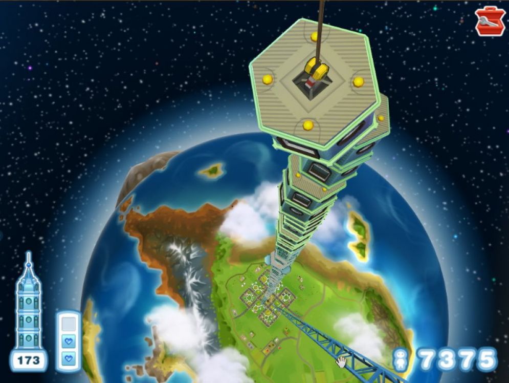 Screenshot ze hry Tower Bloxx Deluxe - Recenze-her.cz
