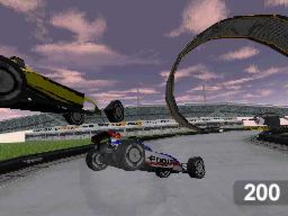 Screenshot ze hry TrackMania DS - Recenze-her.cz