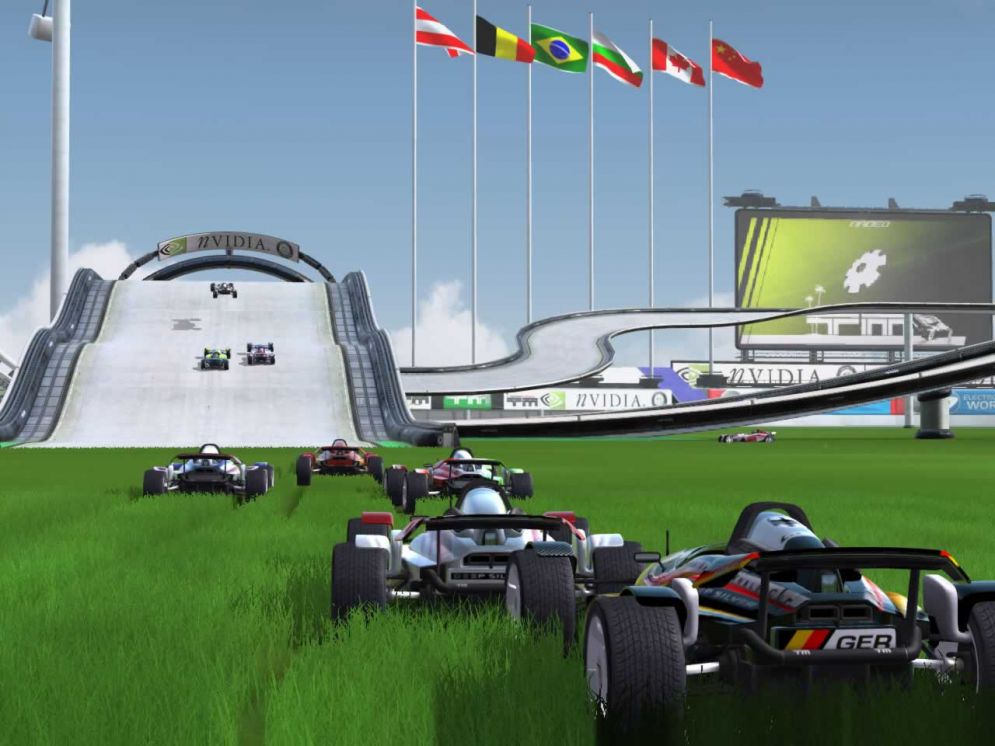 Screenshot ze hry TrackMania Nations - Recenze-her.cz