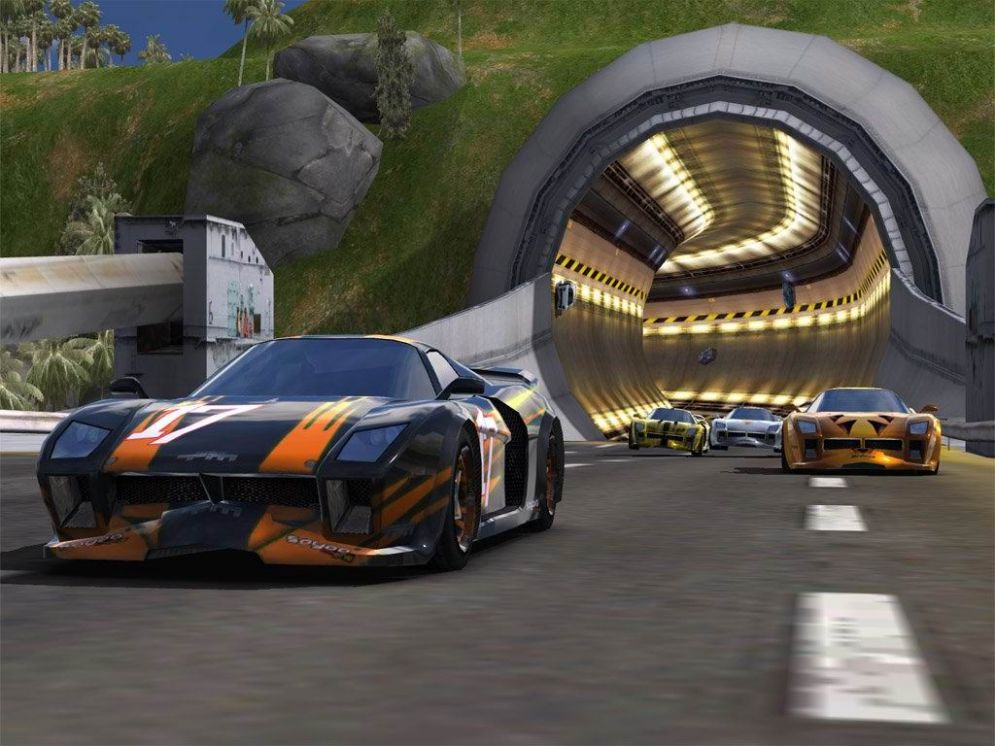 Screenshot ze hry TrackMania Sunrise Extreme - Recenze-her.cz