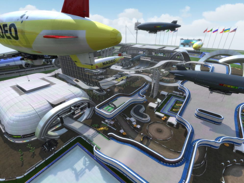 Screenshot ze hry Trackmania United Forever - Recenze-her.cz