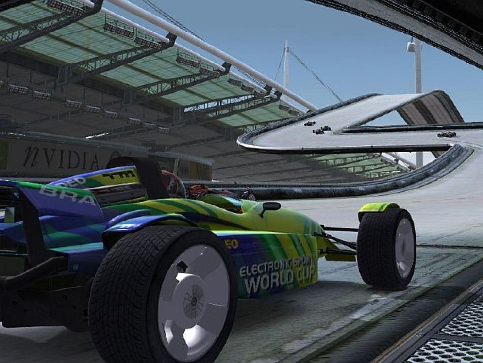 Screenshot ze hry TrackMania Wii - Recenze-her.cz