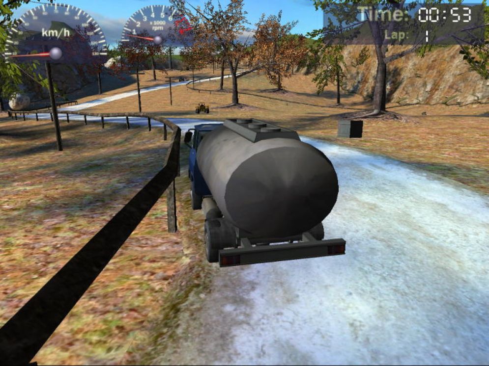 Screenshot ze hry Tractor Racer - Recenze-her.cz