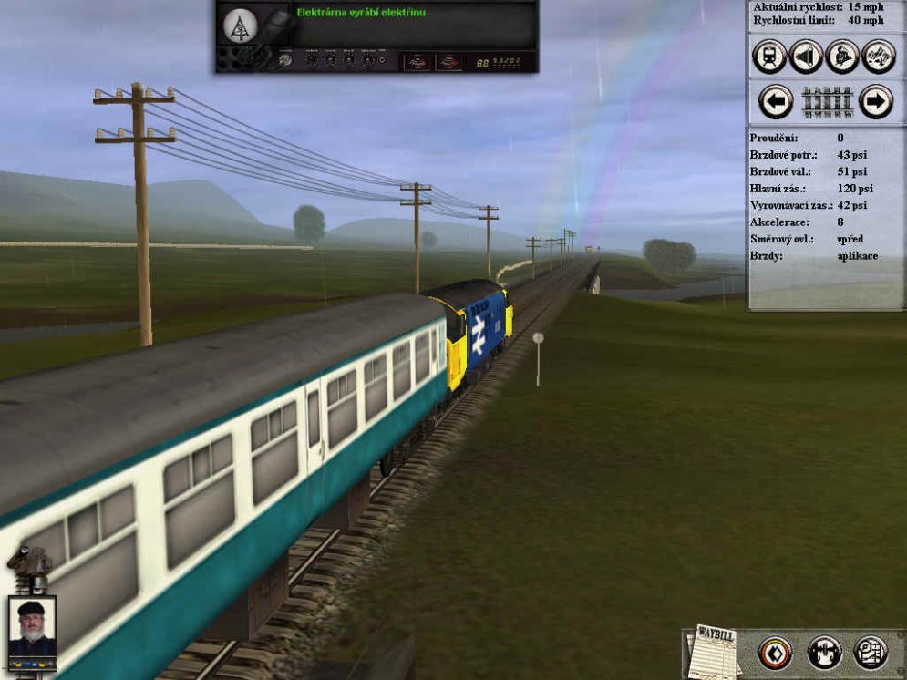 Screenshot ze hry Trainz Railroad Simulator 2004 - Recenze-her.cz