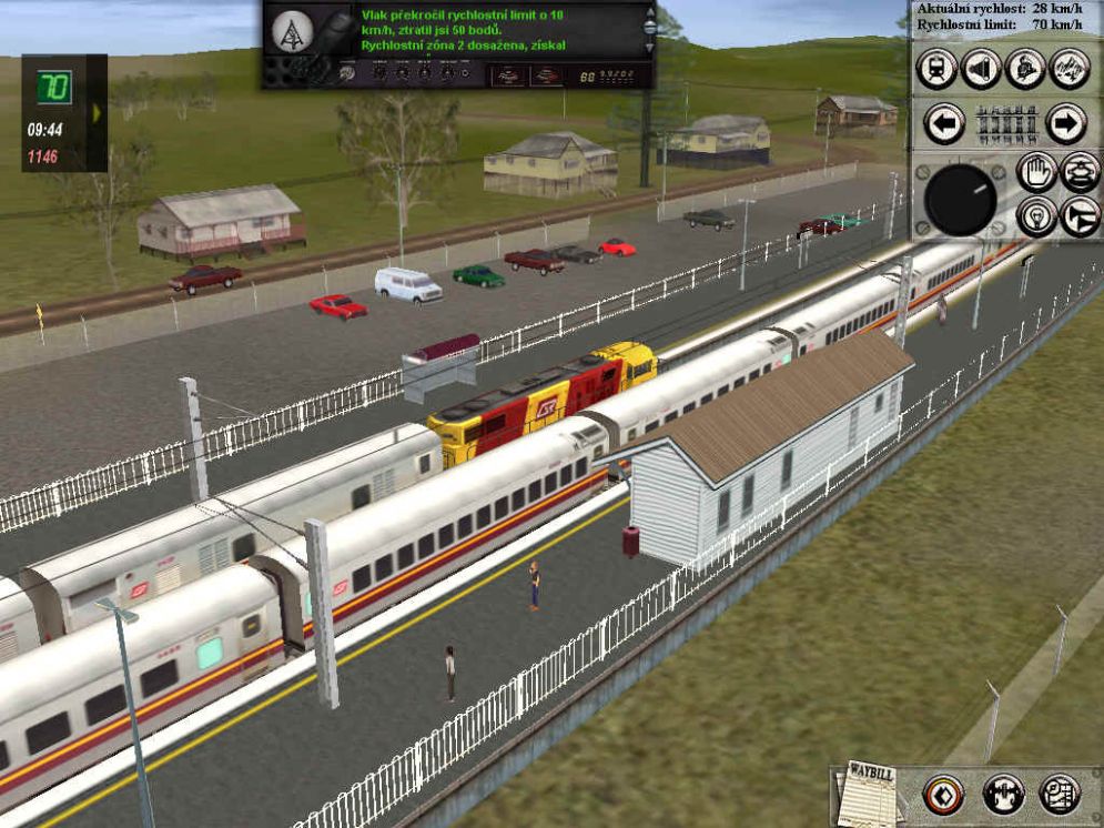 Screenshot ze hry Trainz Railroad Simulator 2004 - Recenze-her.cz