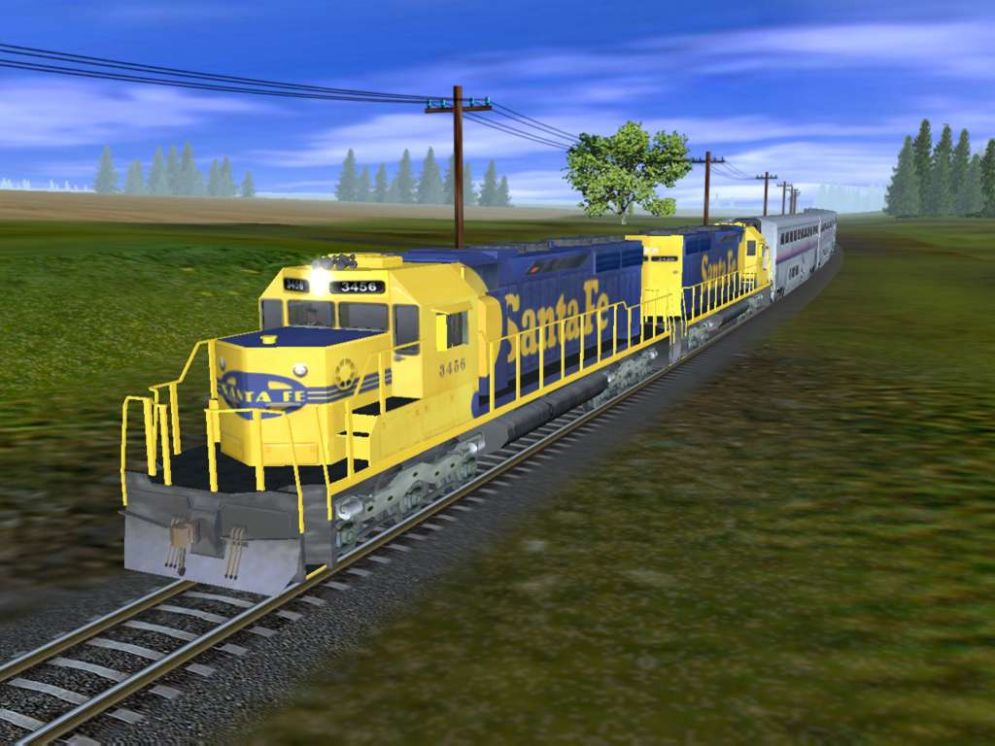 Screenshot ze hry Trainz Railroad Simulator 2006 - Recenze-her.cz