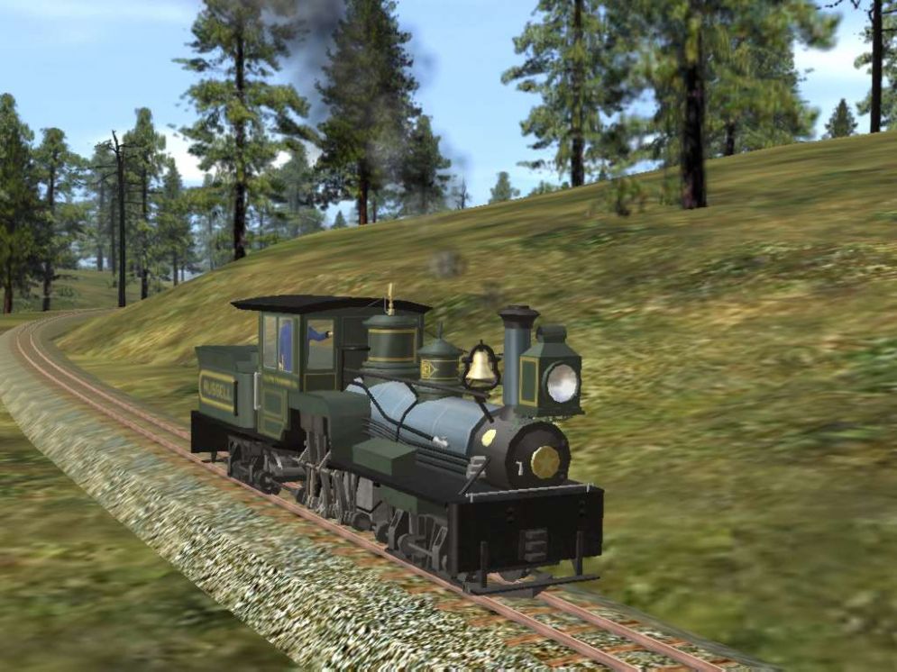 Screenshot ze hry Trainz Railroad Simulator 2006 - Recenze-her.cz