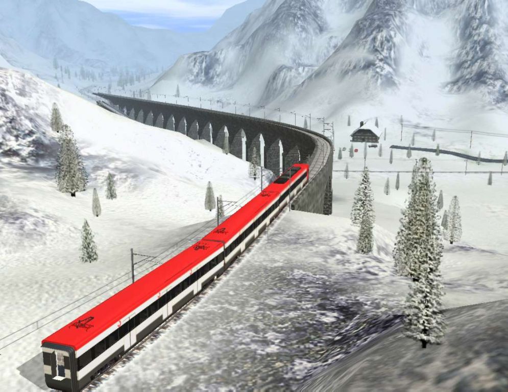 Screenshot ze hry Trainz Railroad Simulator 2006 - Recenze-her.cz