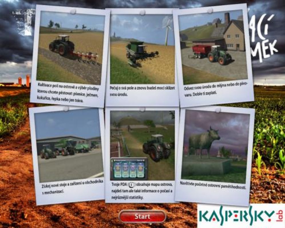 Screenshot ze hry Traktor Zetor Simultor 2009 - Recenze-her.cz