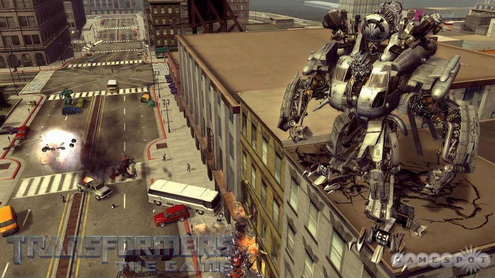 Screenshot ze hry Transformers: The Game - Recenze-her.cz