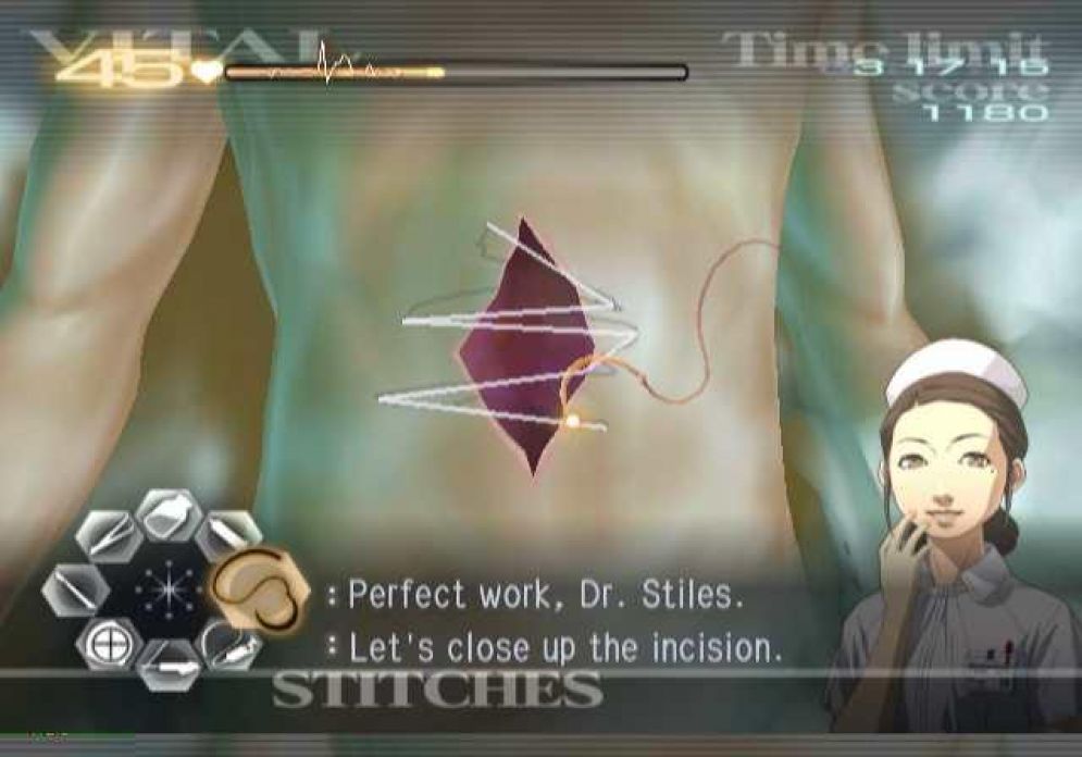 Screenshot ze hry Trauma Center: Second Opinion - Recenze-her.cz