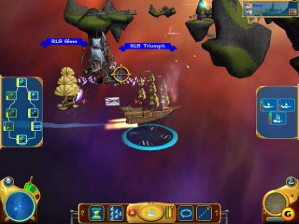 Screenshot ze hry Treasure Planet: Battle at Procyon - Recenze-her.cz
