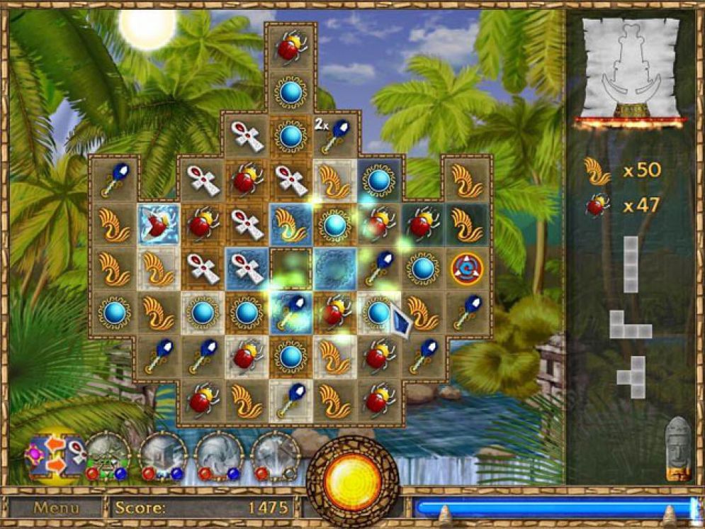 Screenshot ze hry Treasure Puzzle - Recenze-her.cz