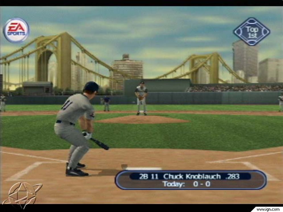 Screenshot ze hry Triple Play Baseball - Recenze-her.cz