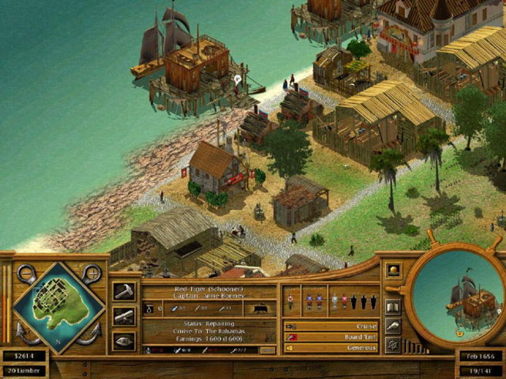 Screenshot ze hry Tropico 2: Pirate Cove - Recenze-her.cz