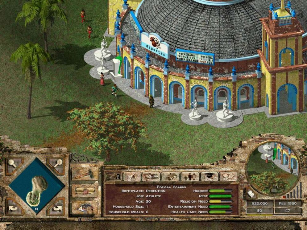 Screenshot ze hry Tropico - Recenze-her.cz
