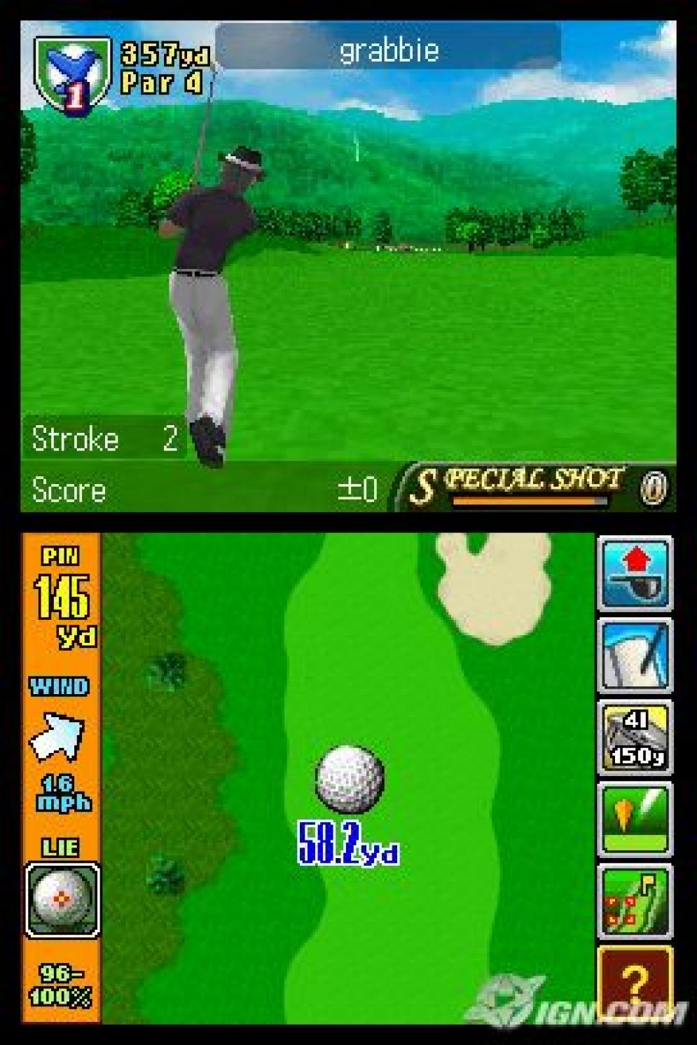 Screenshot ze hry True Swing Golf - Recenze-her.cz