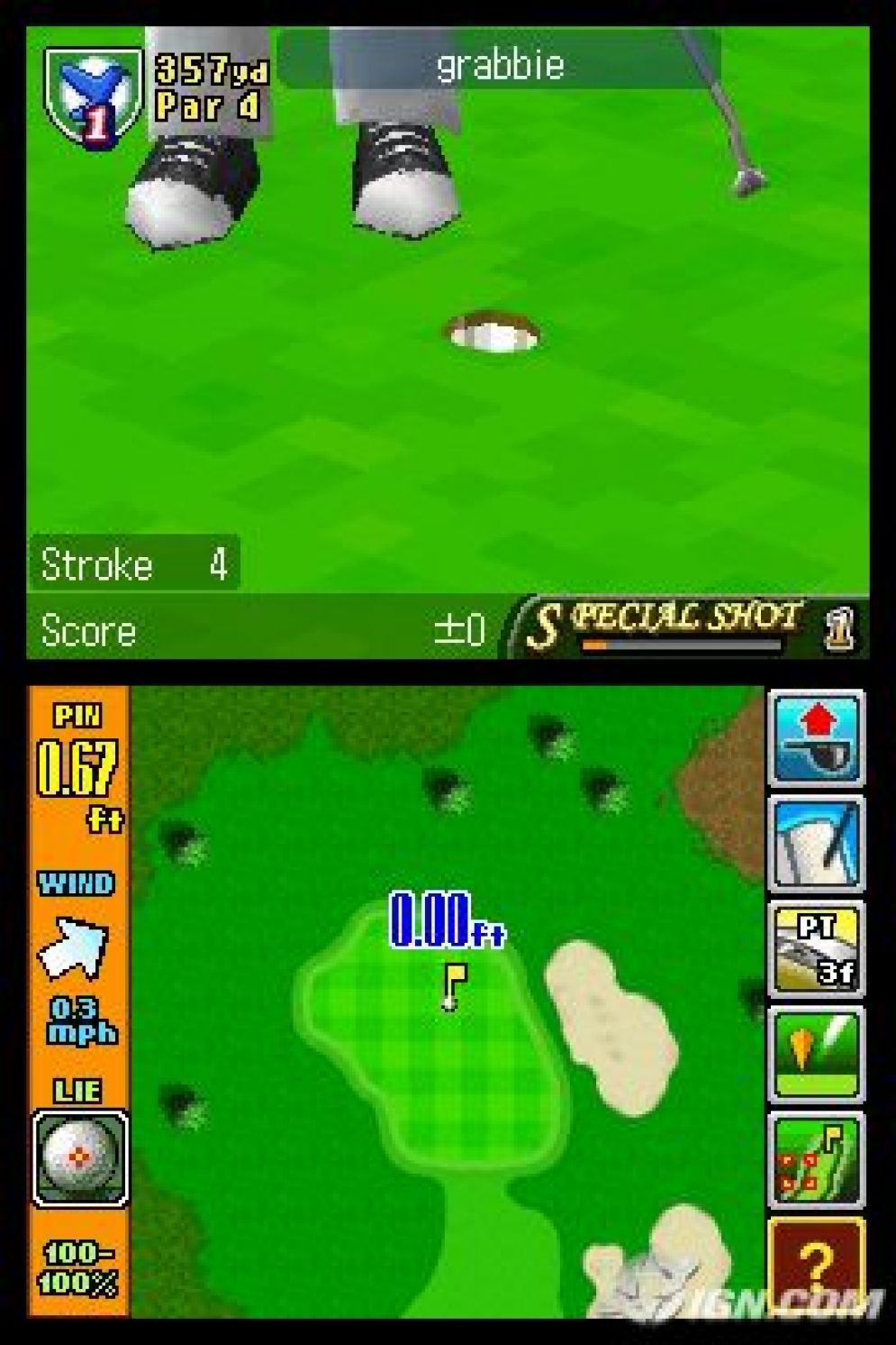 Screenshot ze hry True Swing Golf - Recenze-her.cz