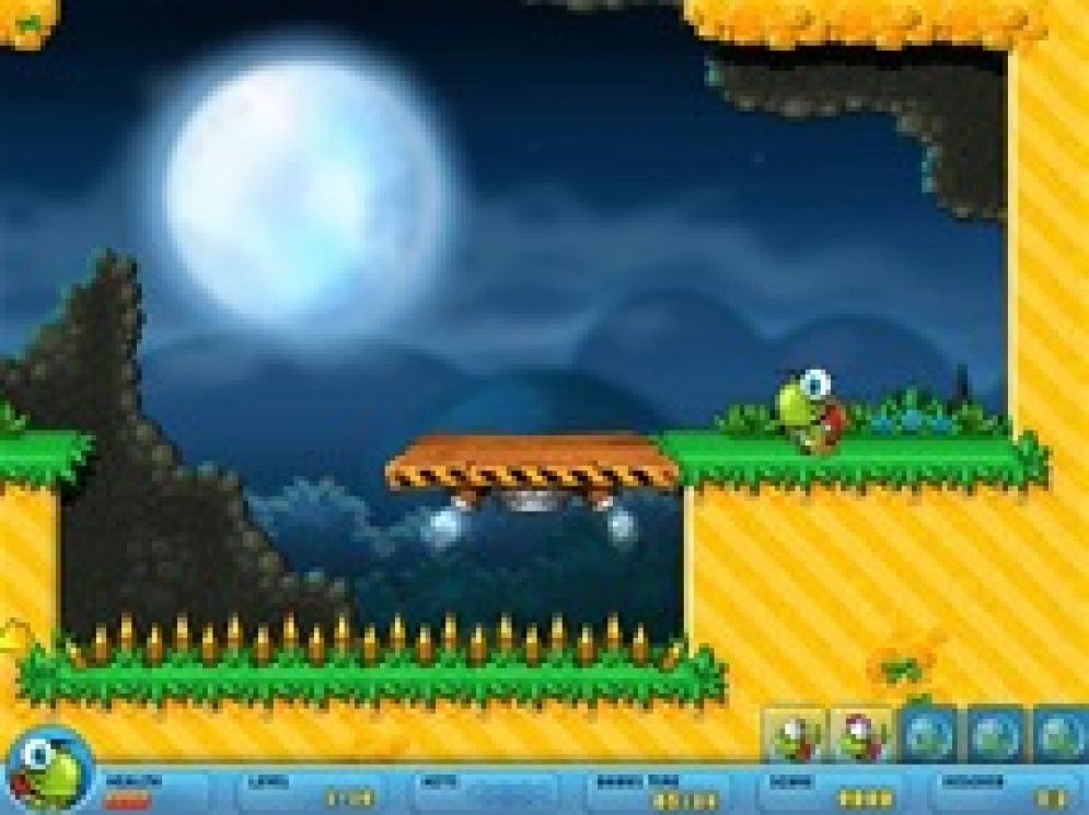 Screenshot ze hry Turtix: Rescue Adventures - Recenze-her.cz