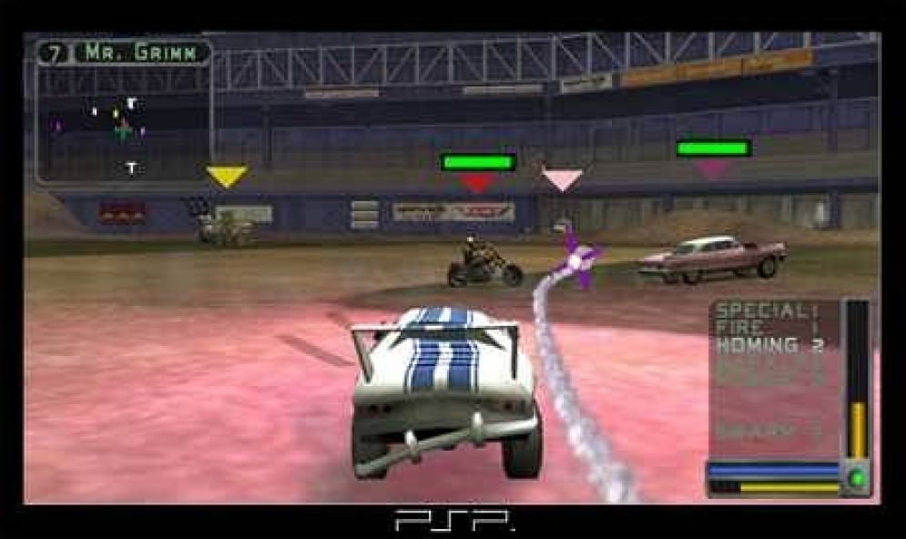 Screenshot ze hry Twisted Metal: Head-On - Recenze-her.cz