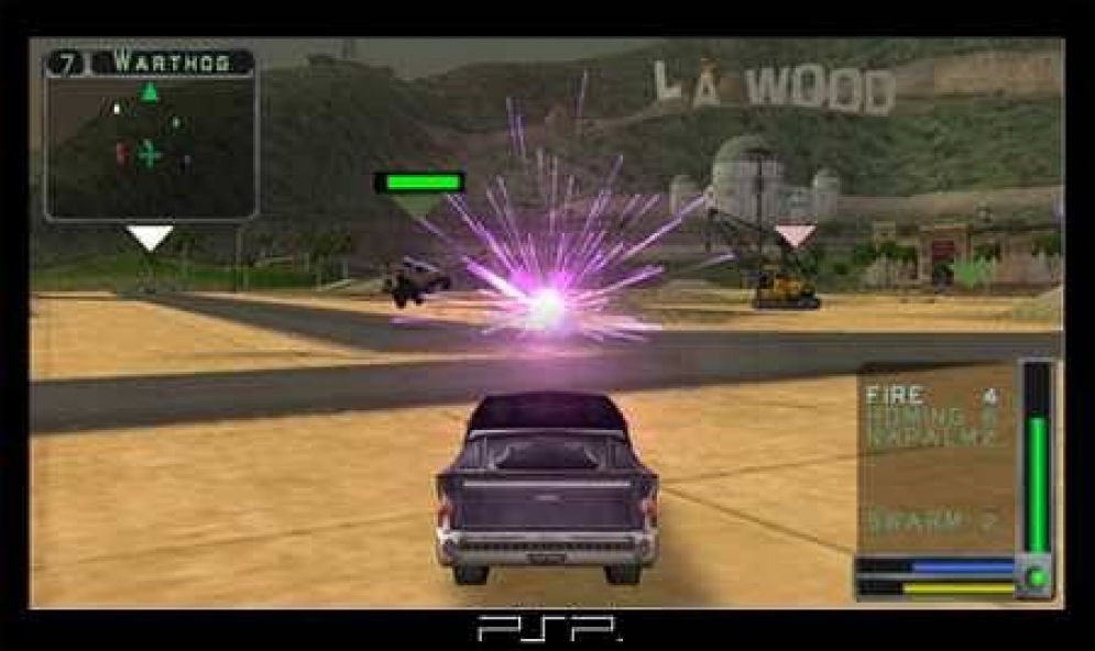 Screenshot ze hry Twisted Metal: Head-On - Recenze-her.cz