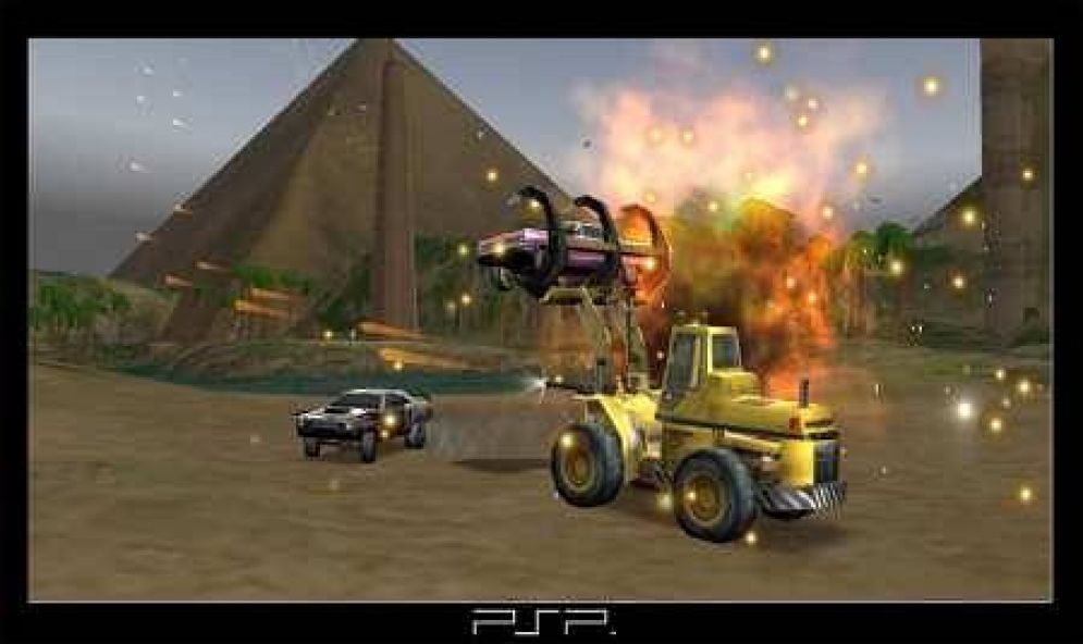 Screenshot ze hry Twisted Metal: Head-On - Recenze-her.cz