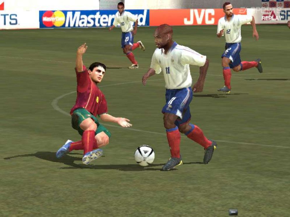 Screenshot ze hry UEFA Euro 2004 - Recenze-her.cz
