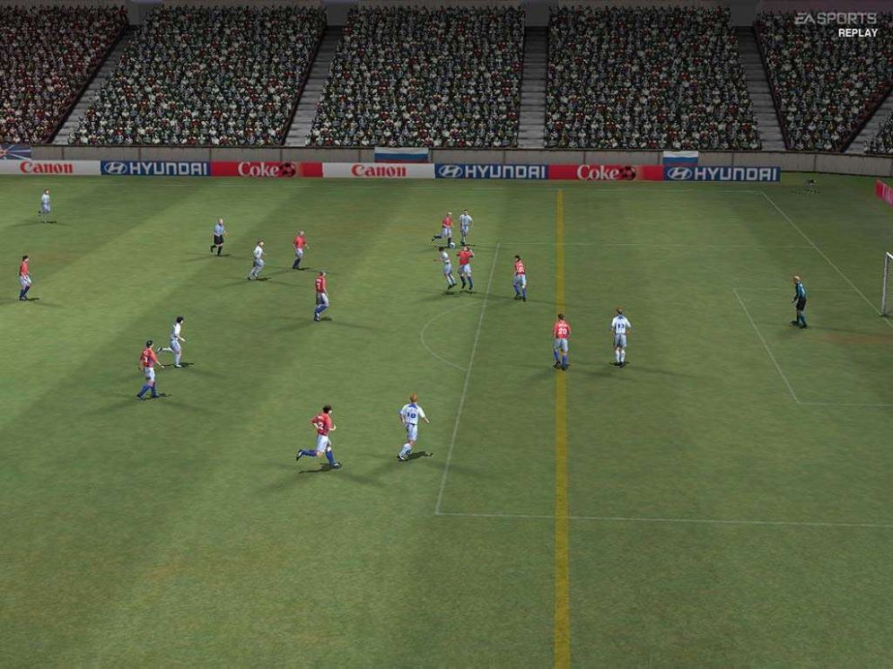 Screenshot ze hry UEFA Euro 2004 - Recenze-her.cz