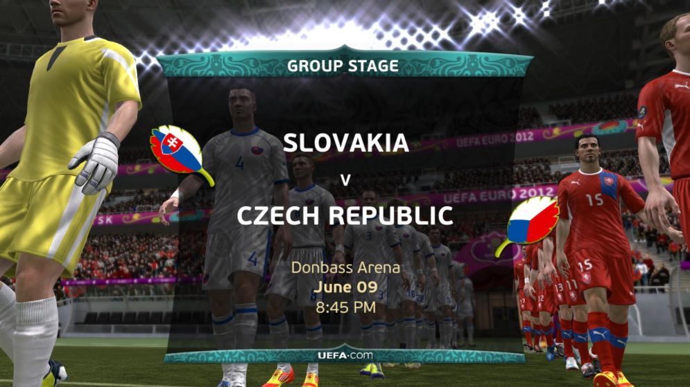 Screenshot ze hry UEFA Euro 2012 - Recenze-her.cz