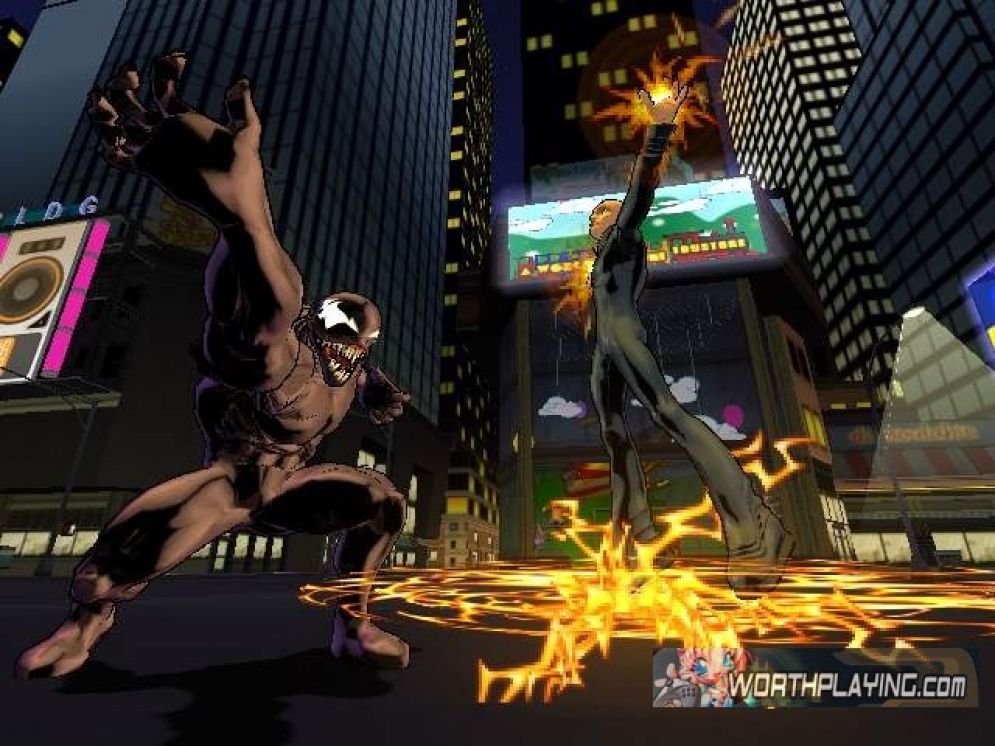 Screenshot ze hry Ultimate Spider-Man - Recenze-her.cz