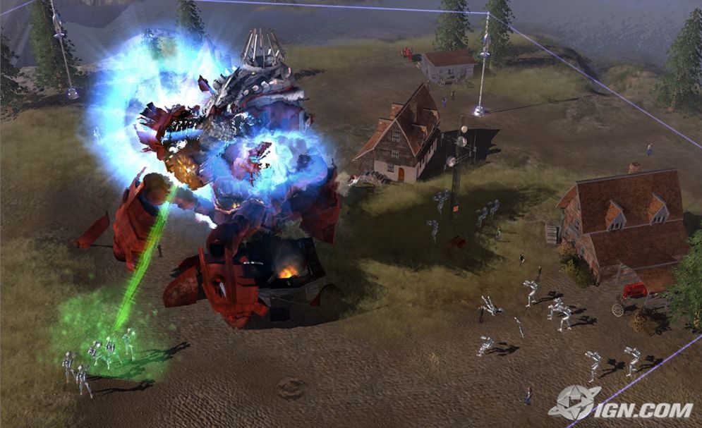 Screenshot ze hry Universe at War: Earth Assault - Recenze-her.cz