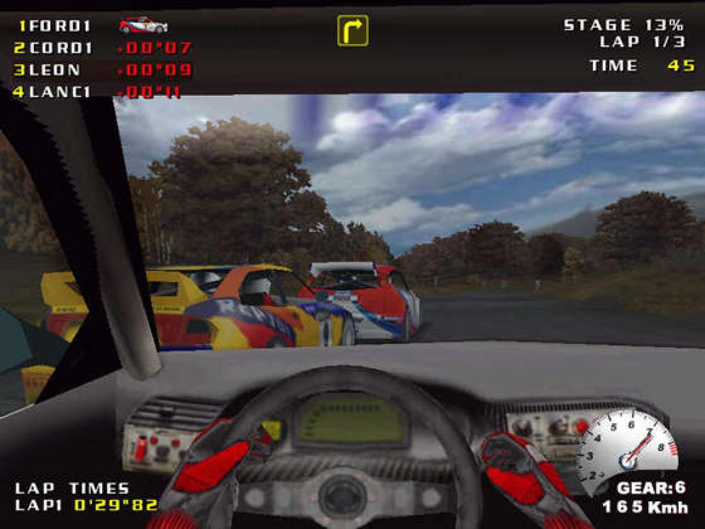 Screenshot ze hry V-Rally 2 - Recenze-her.cz