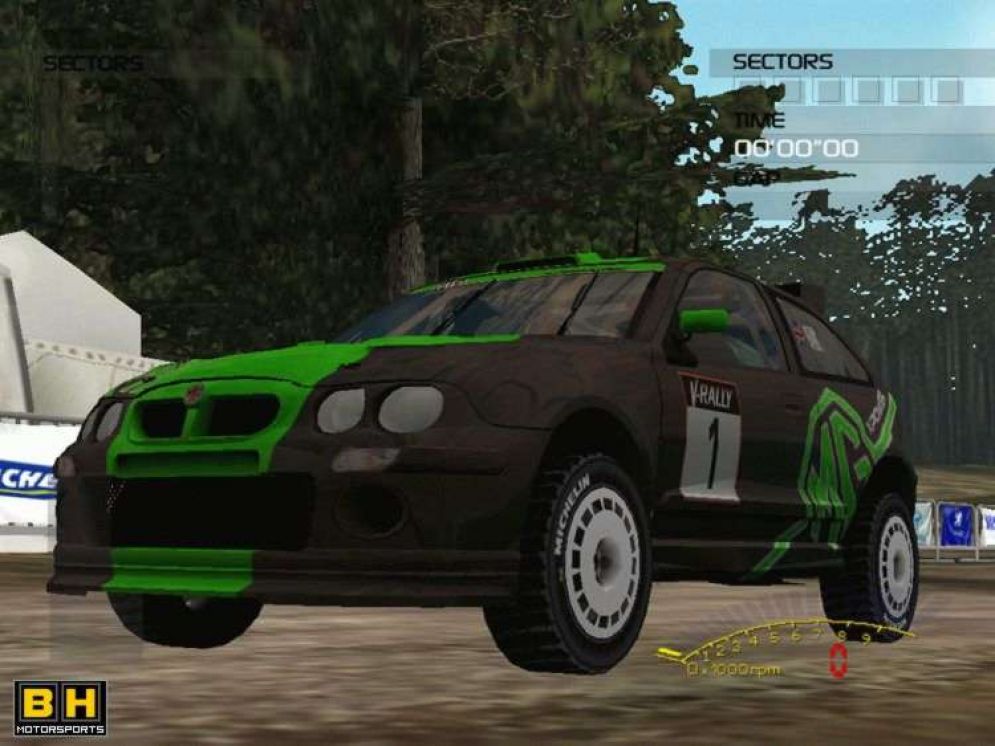 Screenshot ze hry V-Rally 3 - Recenze-her.cz